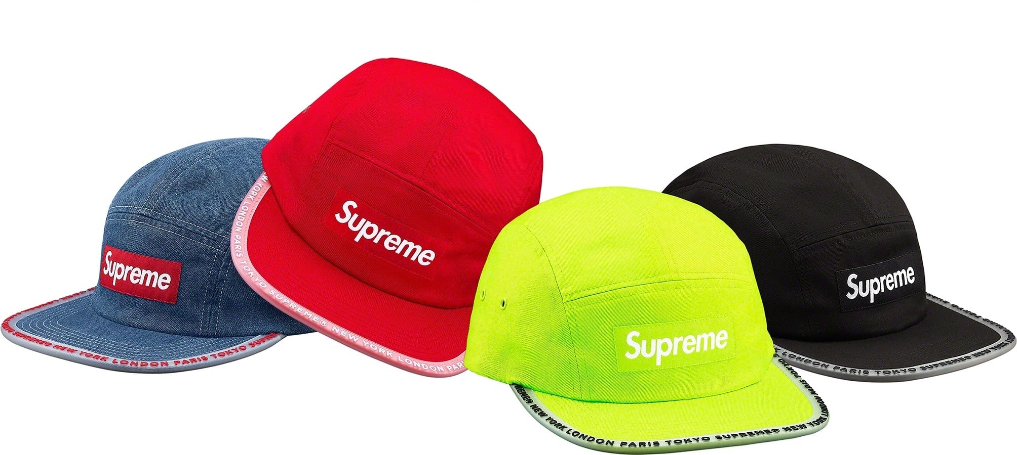 Worldwide Visor Tape Camp Cap